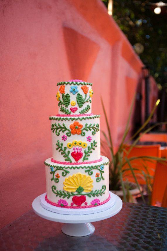 Mexican Fiesta Birthday Cake Ideas