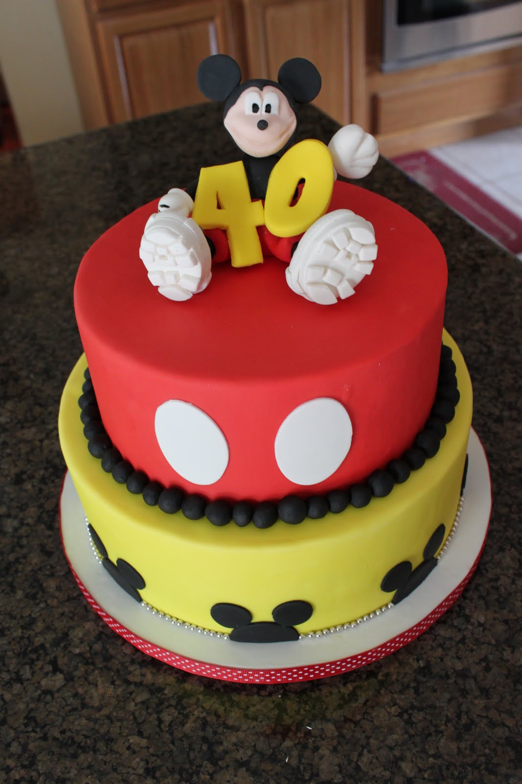Mickey Mouse Cake Mickey Mouse Cake