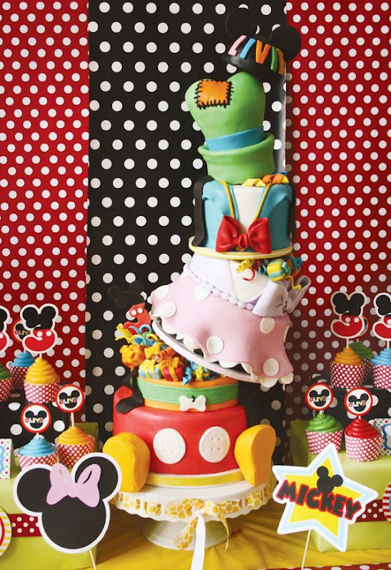 Mickey Mouse Carnival Birthday Party