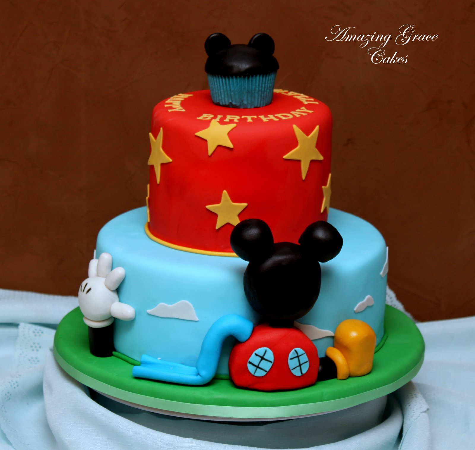 Mickey Mouse Club House Cake