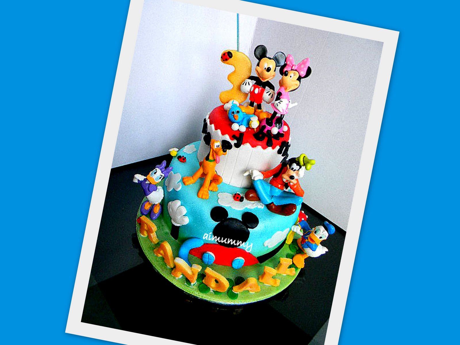 Mickey Mouse Clubhouse Birthday Cake