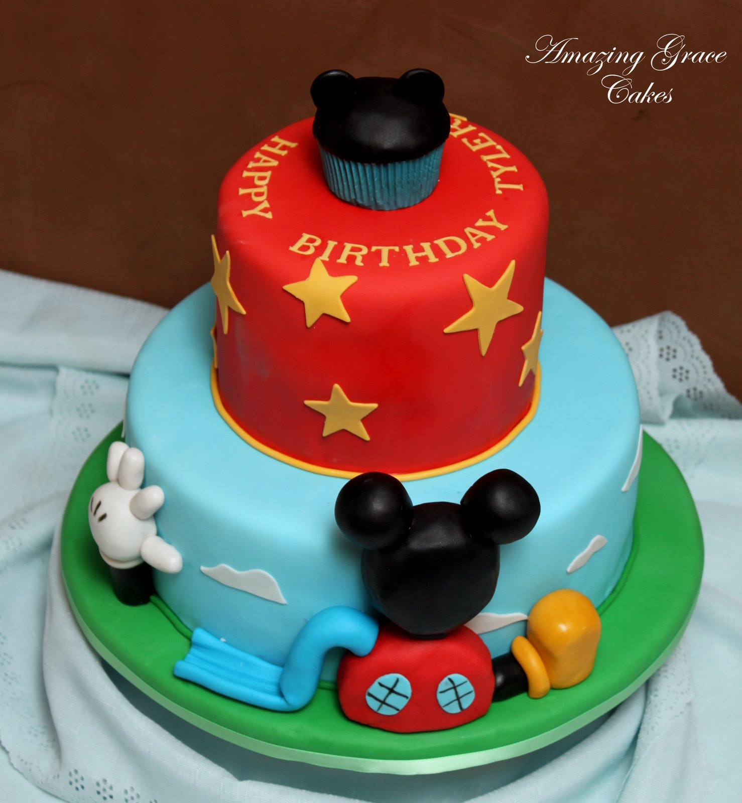 11 Photos of Amazing Mickey Mouse Cakes