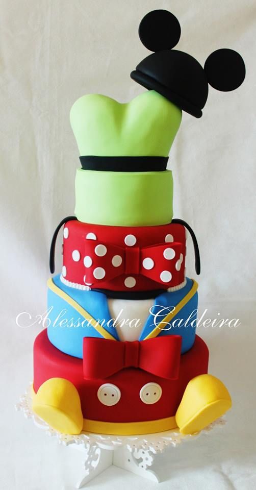 Mickey Mouse Clubhouse Cake