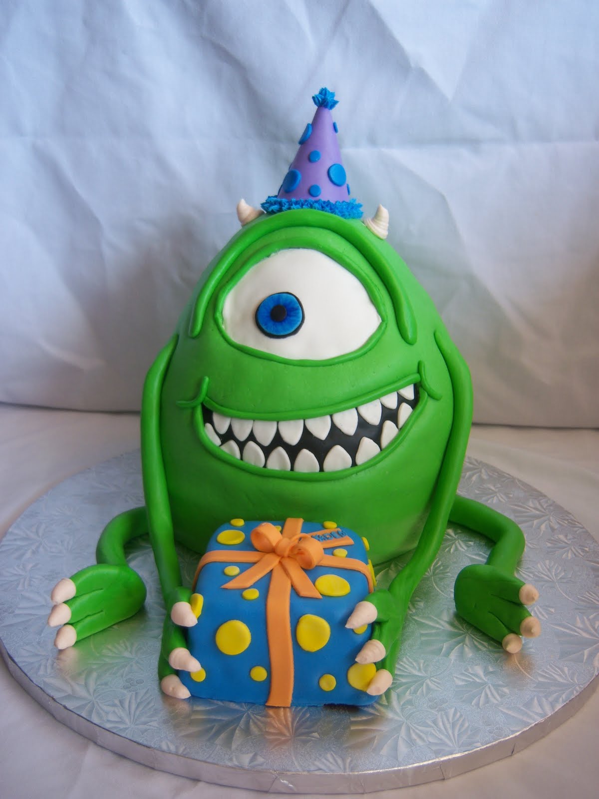 Mike Monsters Inc Birthday Cake