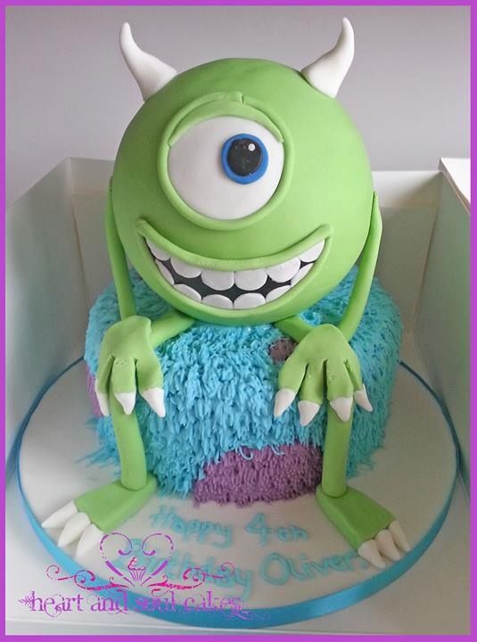 8 Photos of Mike From Monsters Inc Cakes