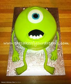Mike Monsters Inc Cake Mike Monsters Inc Cake