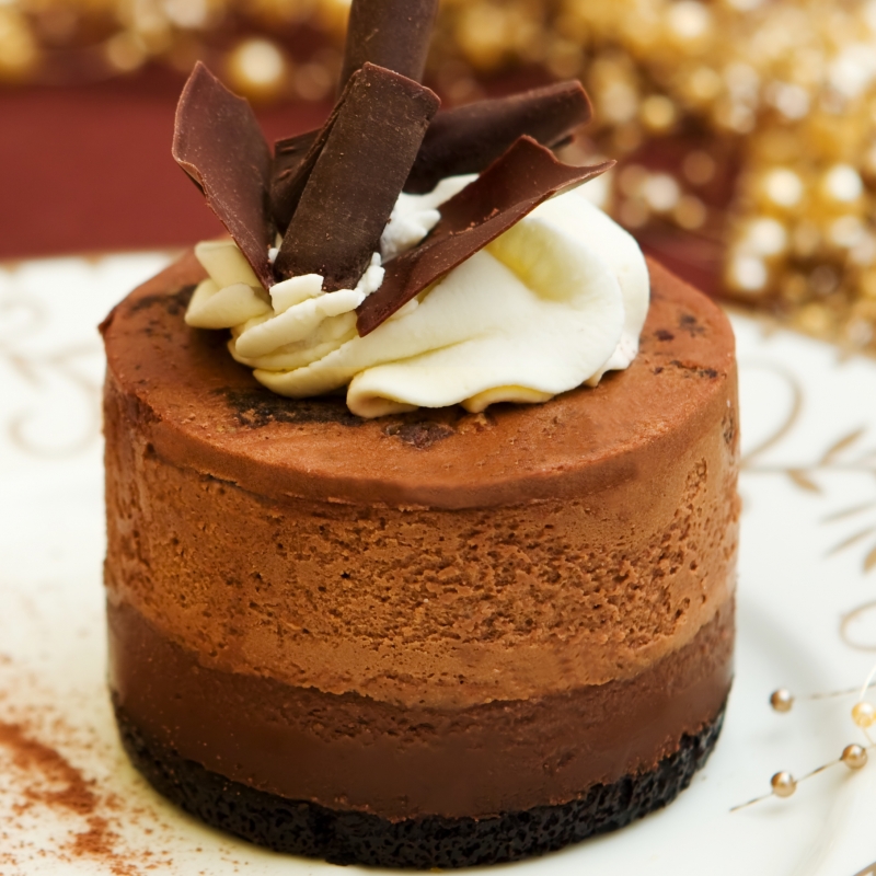 Mini-Chocolate Cheesecakes Recipe