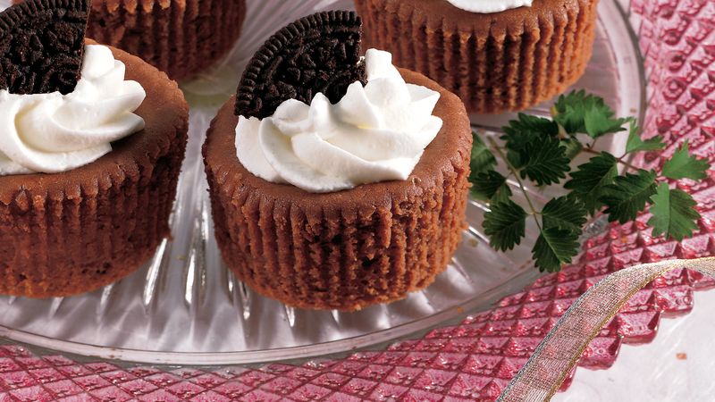 Mini-Chocolate Cheesecakes Recipe