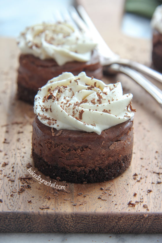 Mini-Chocolate Cheesecakes Recipe