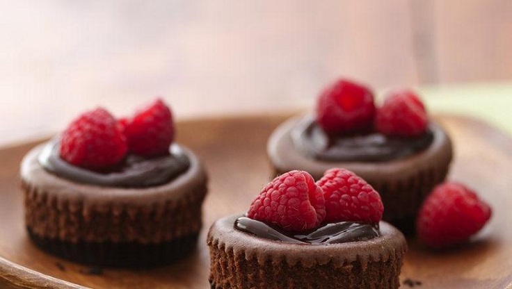 Mini-Chocolate Cheesecakes