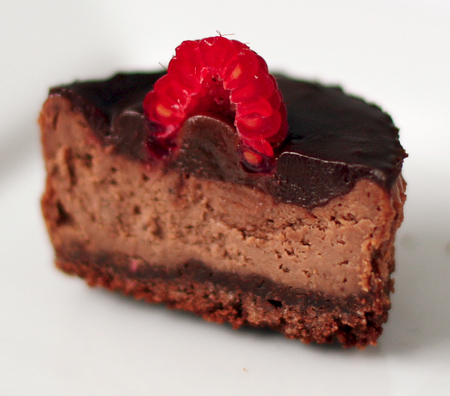 Mini-Chocolate Cheesecakes Mini-Chocolate Cheesecakes