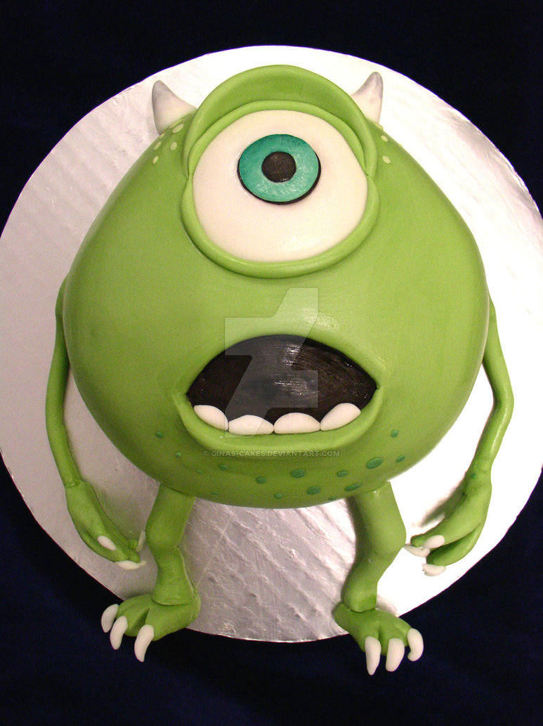 Monsters Inc Birthday Cake Monsters Inc Birthday Cake