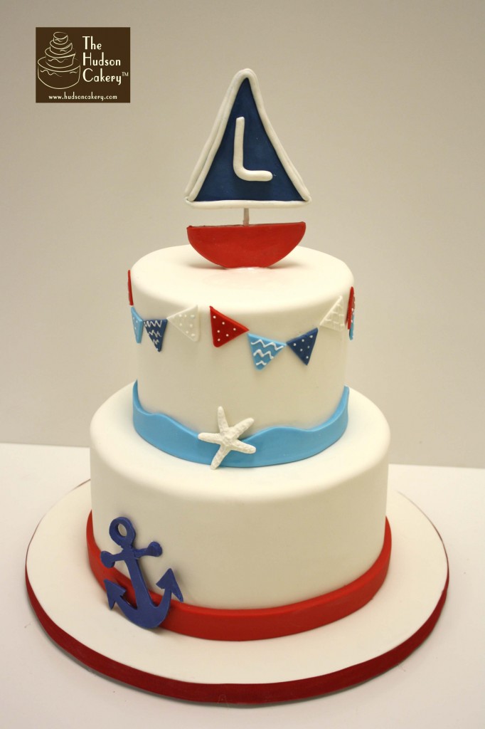 Nautical Birthday Cake