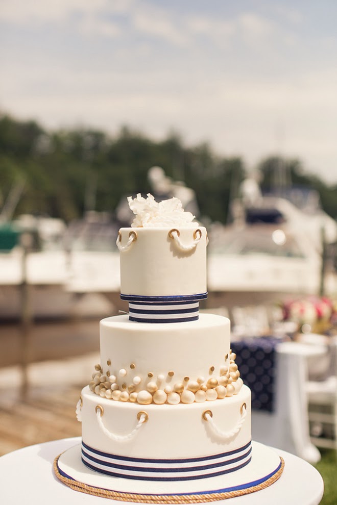 Nautical Wedding Cake