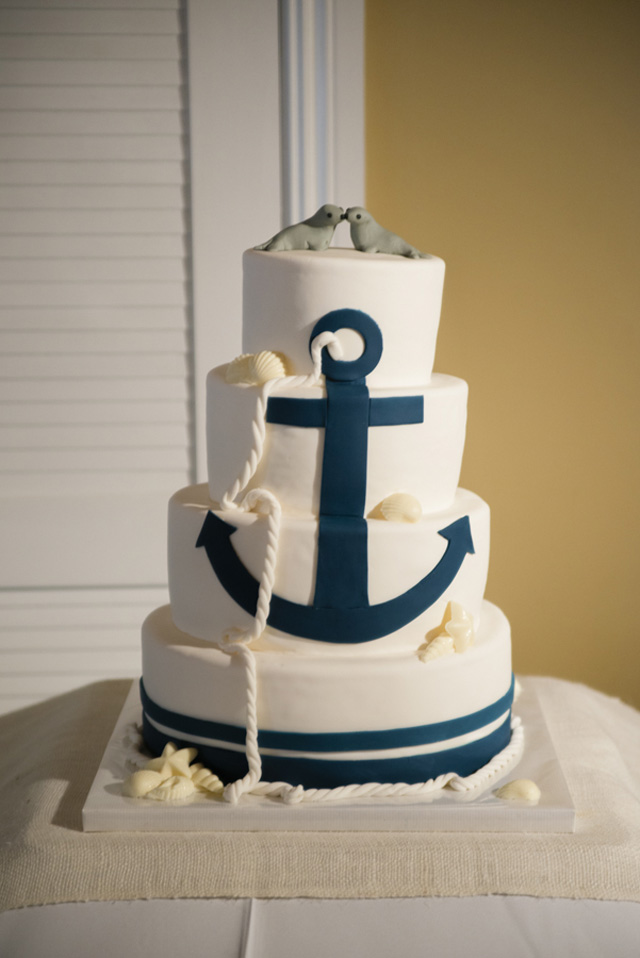 Nautical Wedding Cake