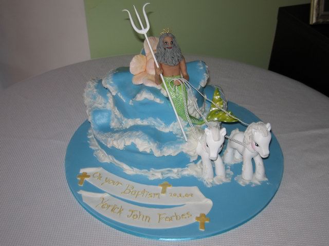 Neptune Birthday Cake