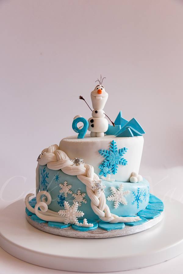 Olaf Birthday Cake