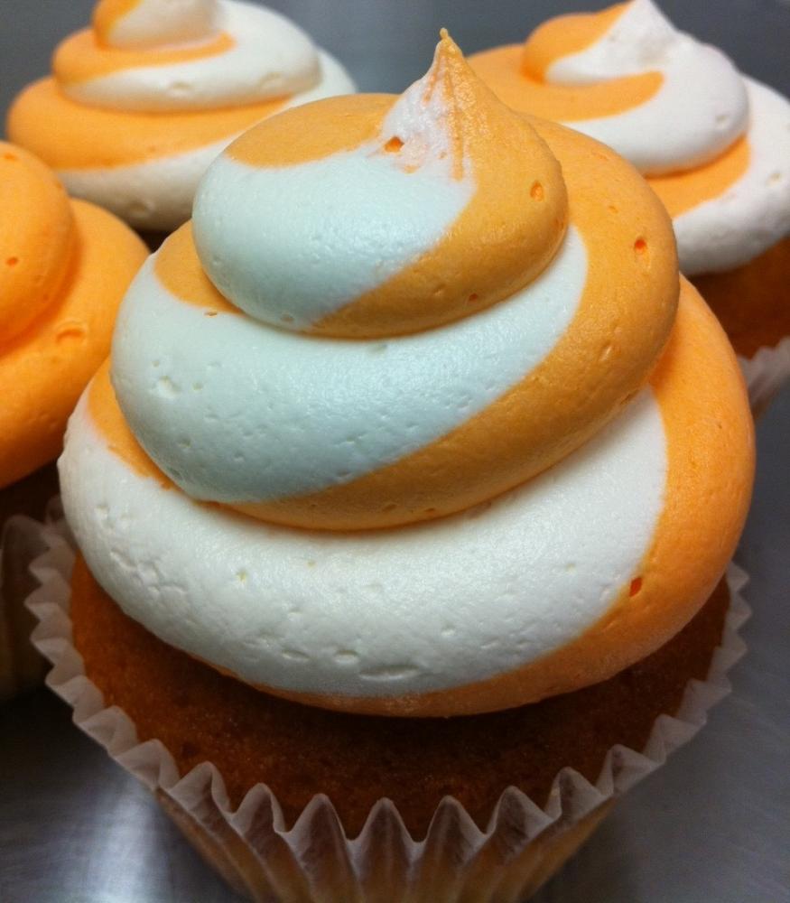 Orange Creamsicle Cupcakes