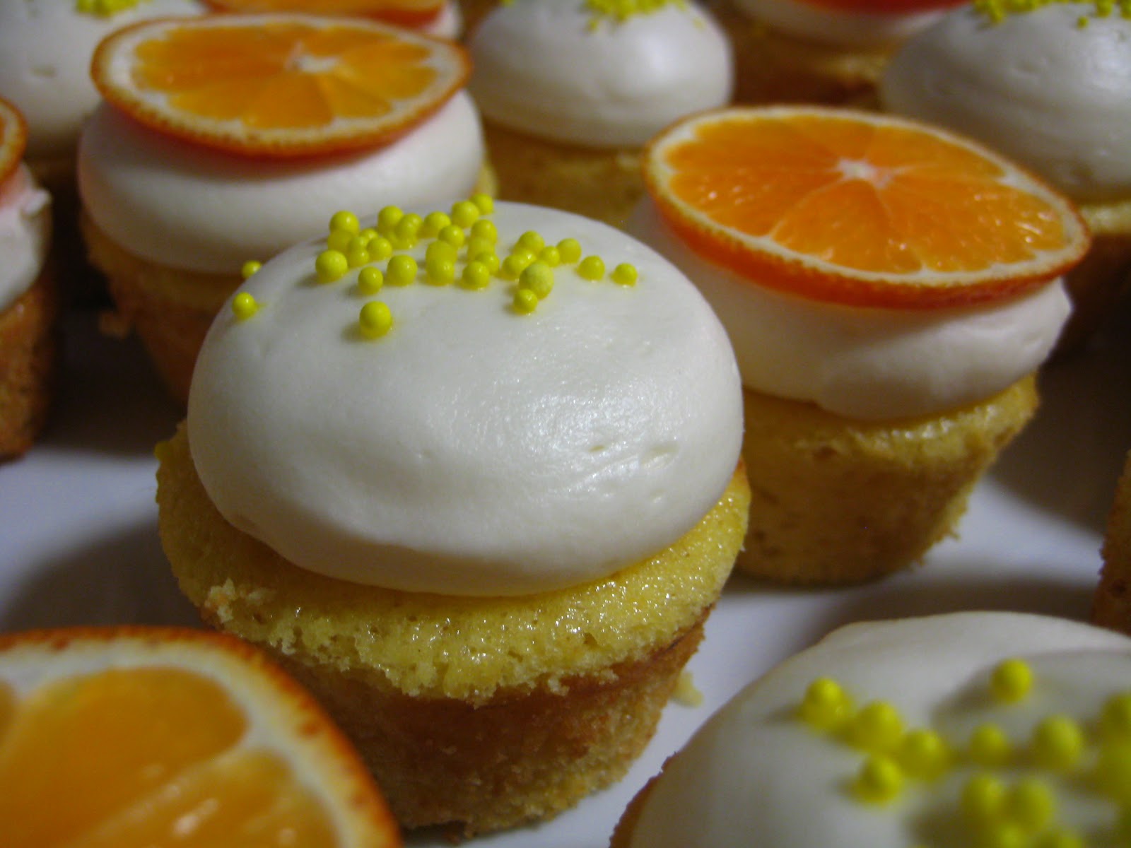 Orange Cupcakes From Scratch