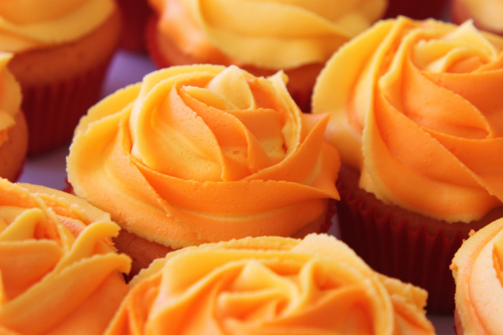 Orange Cupcakes Recipe