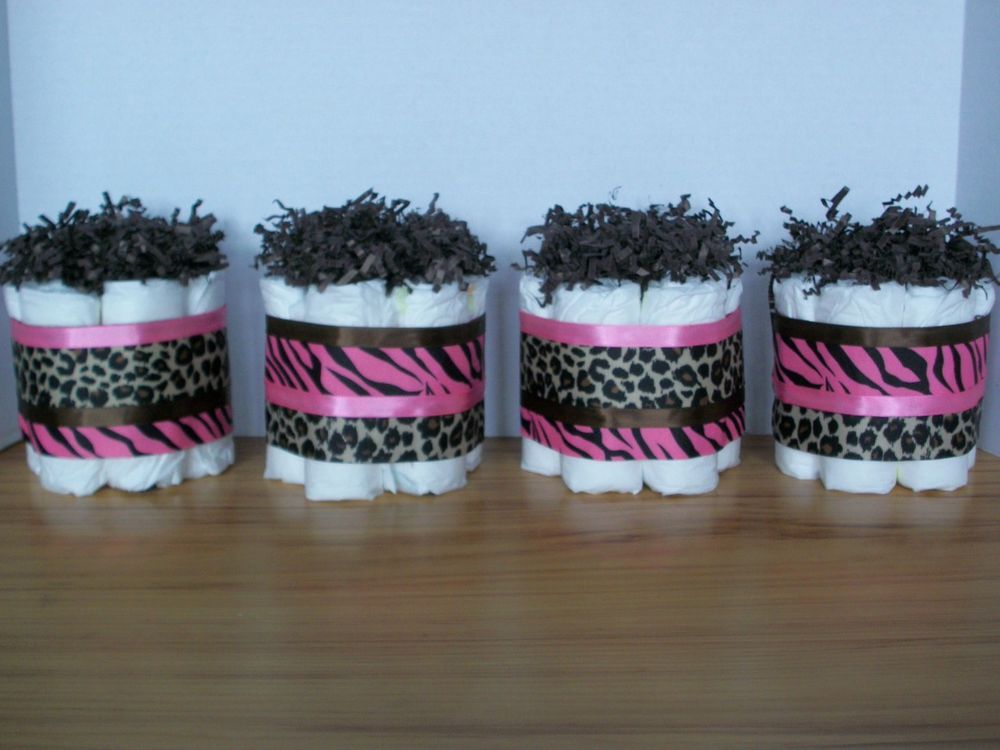 Pink and Cheetah Baby Shower Decorations Pink and Cheetah Baby Shower Decorations