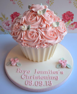 Pink Giant Cupcake Cake