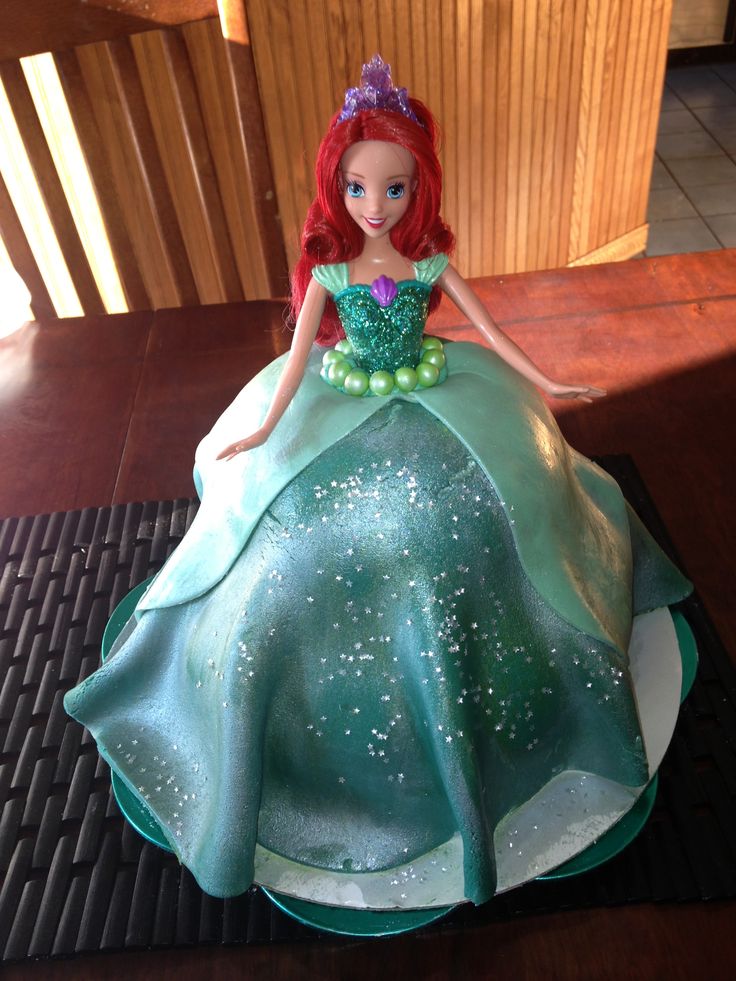 Princess Ariel Cake