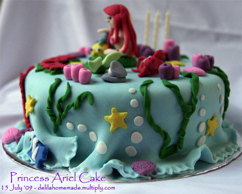 Princess Ariel Cake