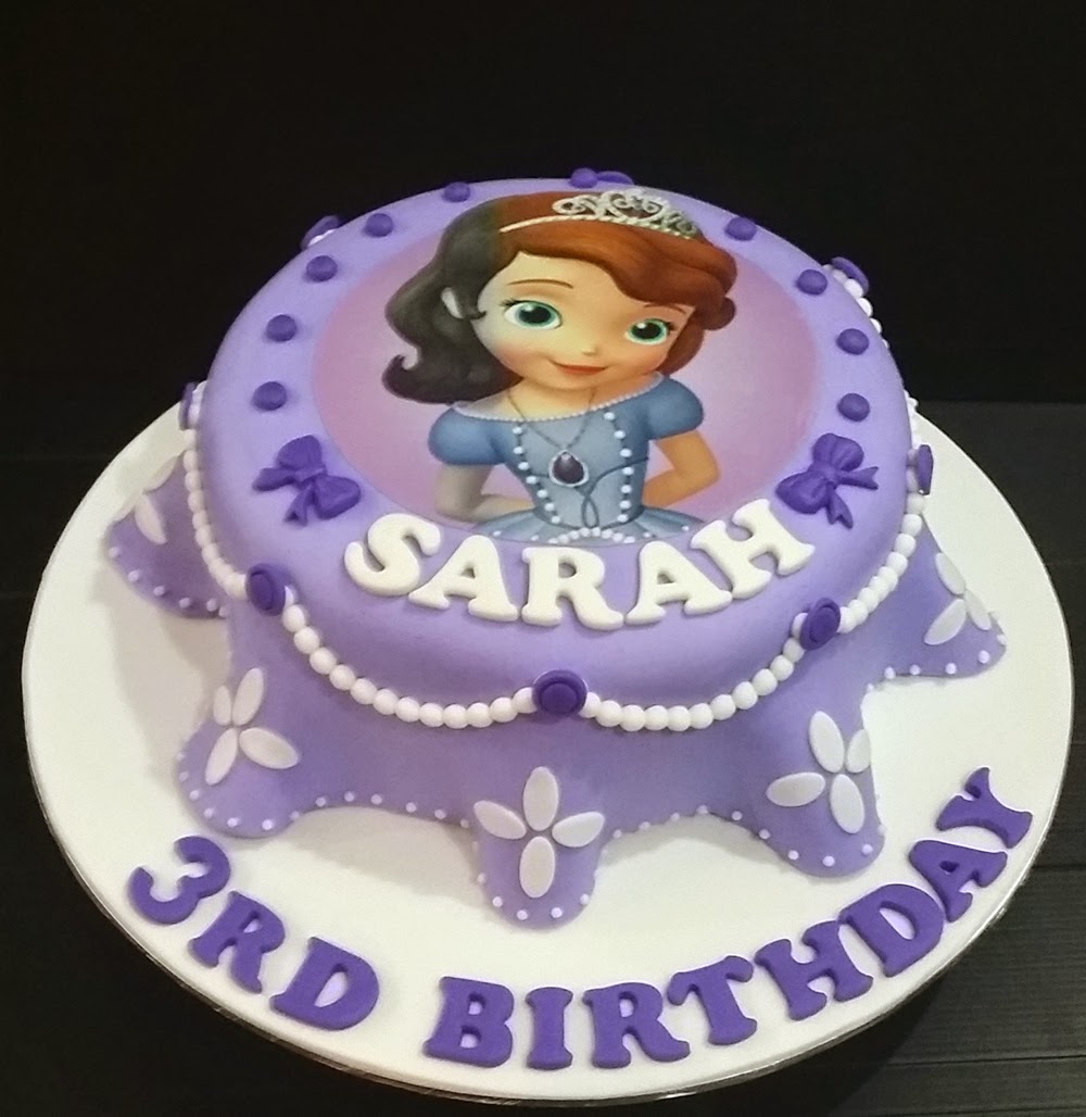 Princess Sofia the First Birthday Cake