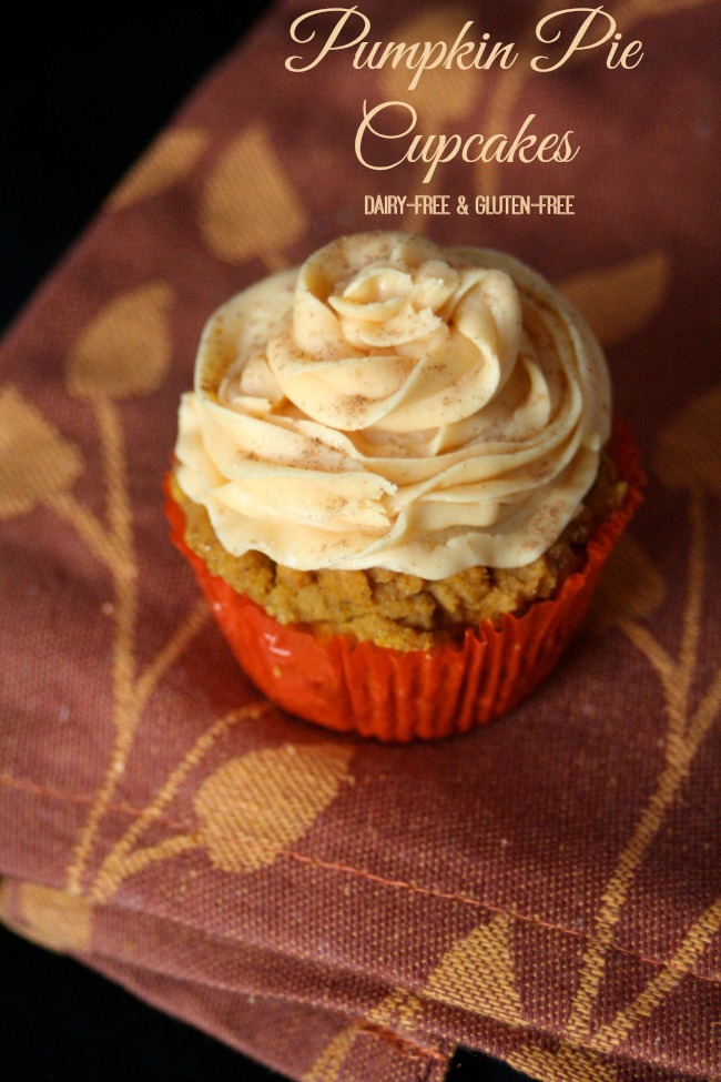 Pumpkin Pie Cupcakes