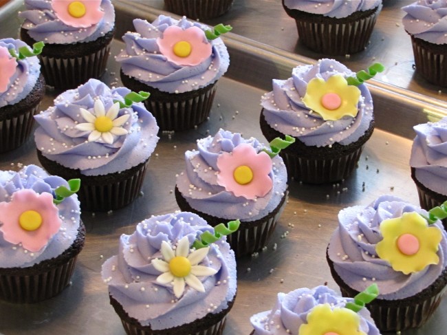 Rapunzel Birthday Cake and Cupcakes