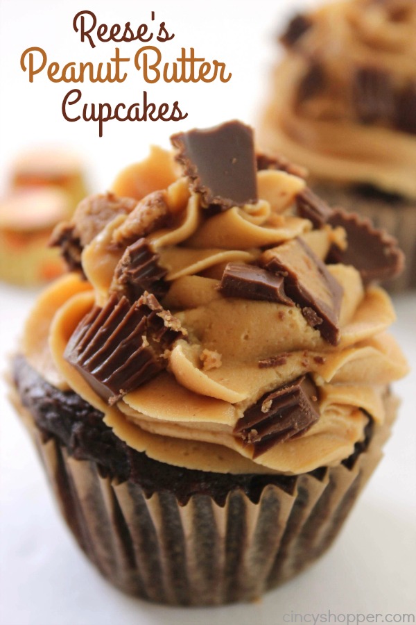 Reese's Peanut Butter Chocolate Cupcakes