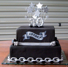 Rock Star Birthday Cake