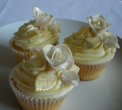 Rose Gold Cupcakes