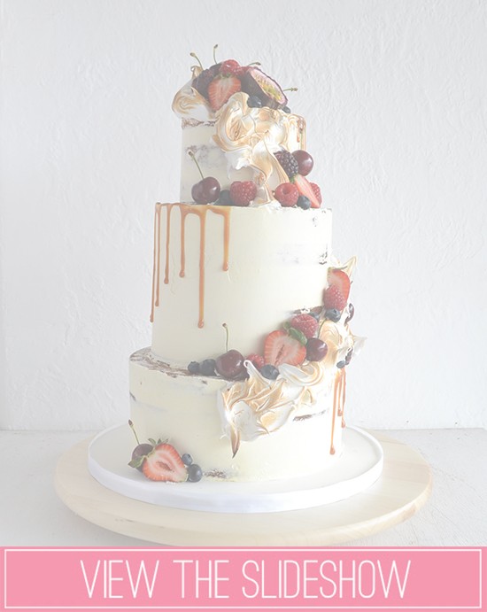 Rustic Fall Wedding Cake