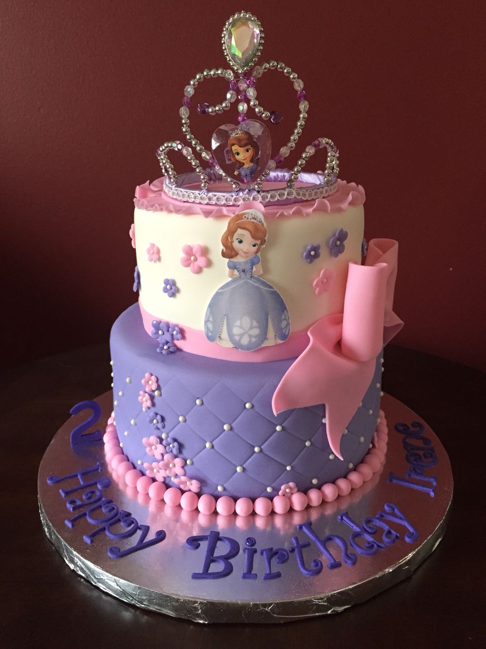 Sofia the First Birthday Cake Ideas