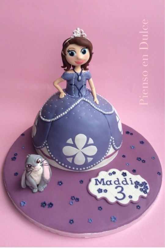 Sophia the First Fondant Cake