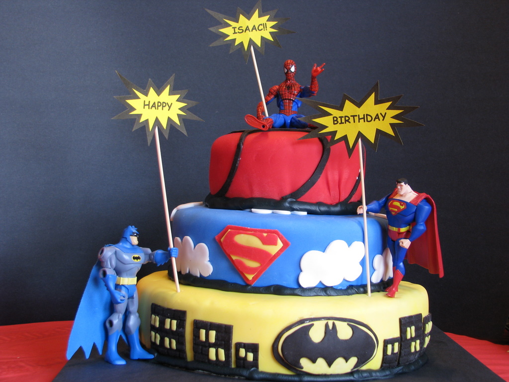 Superhero Cake Ideas