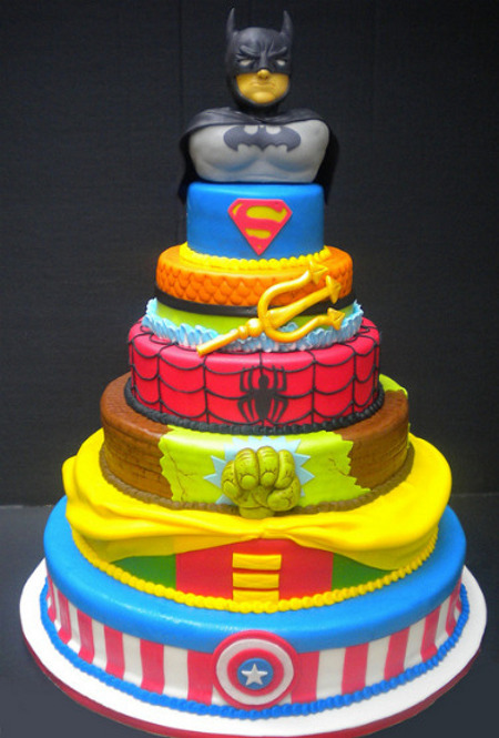 Superhero Cake Superhero Cake