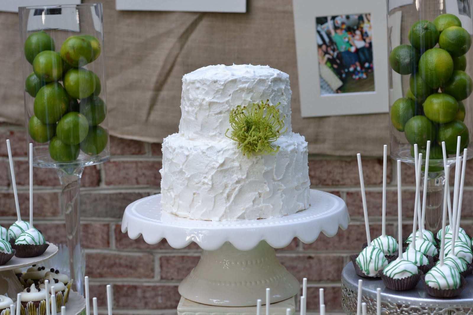 Textured Buttercream Wedding Cake