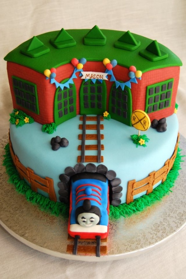 Thomas Train Birthday Cake
