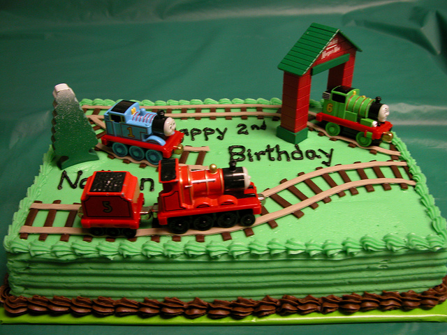 Thomas Train Cake