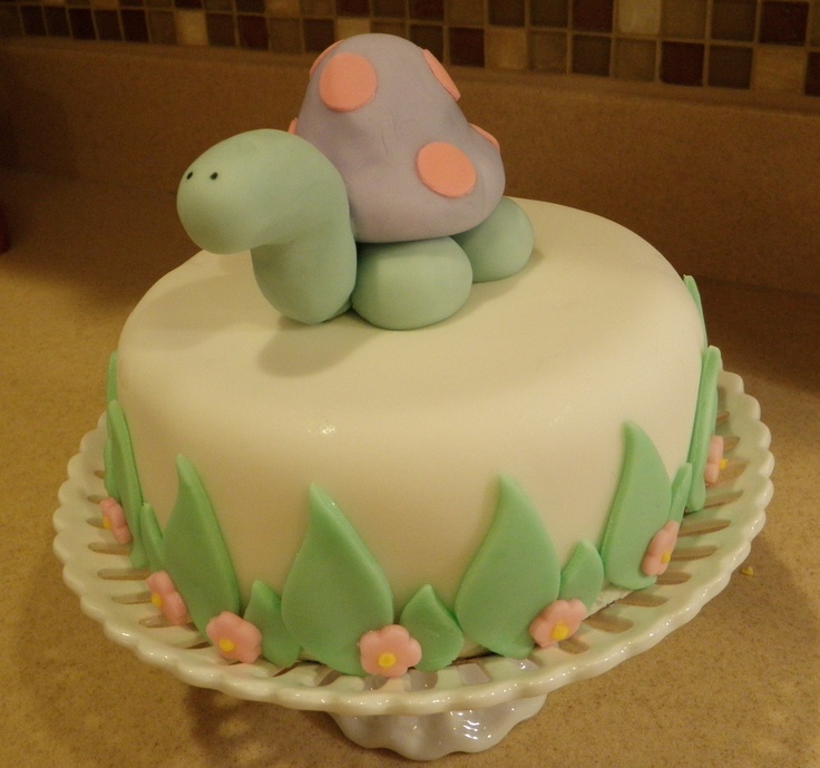 Turtle Baby Shower Cake Turtle Baby Shower Cake