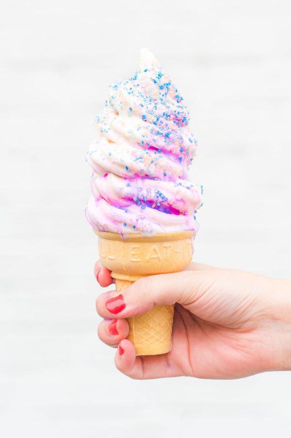Unicorn Ice Cream Cones Unicorn Ice Cream Cones