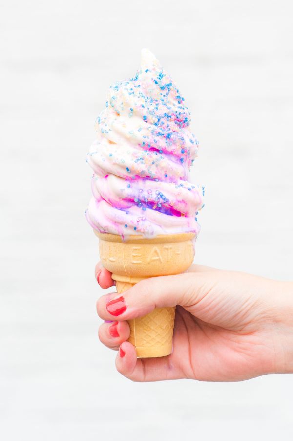 Unicorn Ice Cream Cones