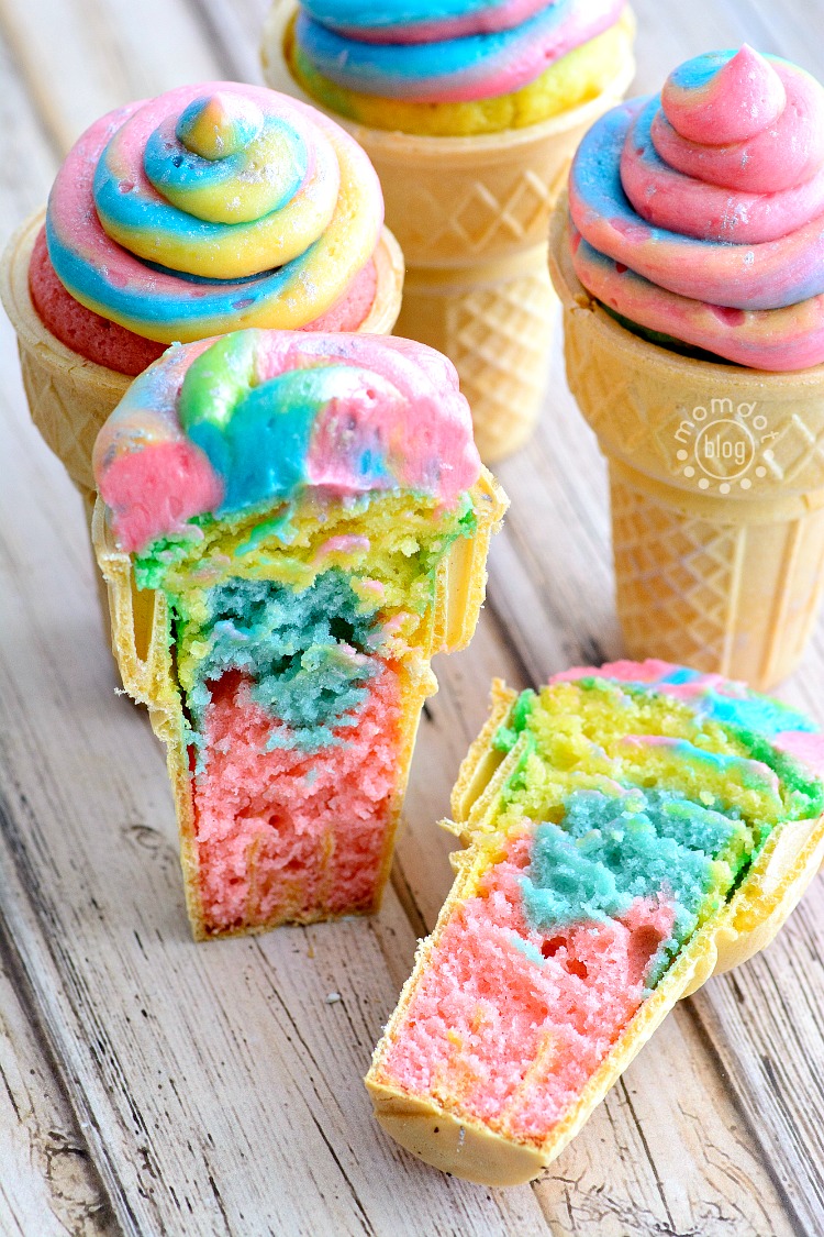 10 Photos of Unicorn Ice Cream Cone Cupcakes