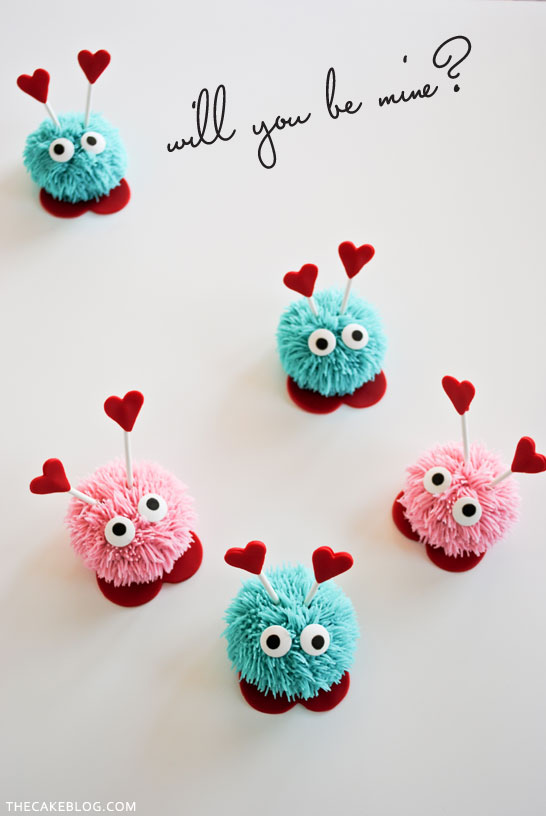 Valentine's Day Love Bug Cupcakes