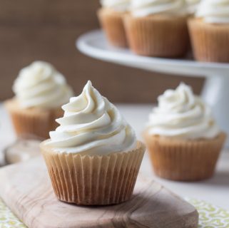 Vanilla Cupcakes From Scratch