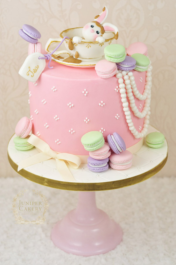 Vintage Tea Party Cake