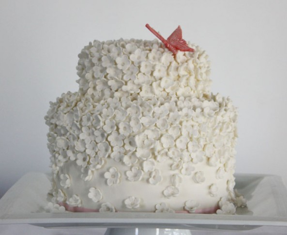 Wedding Cake without Fondant